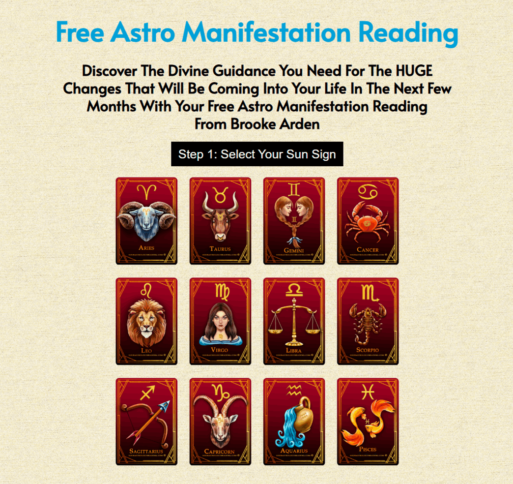 Astro Manifestation Reading